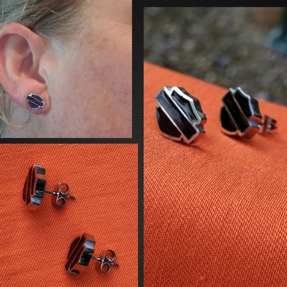 HARLEY EARRINGS - Picture 1 of 2
